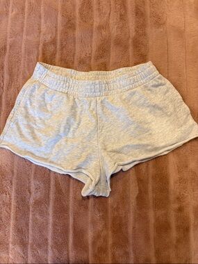 Garage Women's Light Gray Lounge Shorts size Medium
